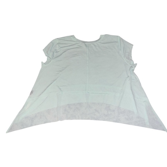 NWOT Free People Movement Tempo Short Sleeve Tee Crop Mojito Light Mint Large - Picture 3 of 10